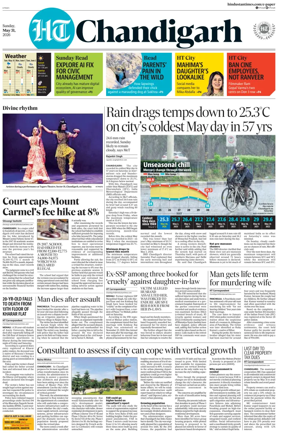 Cover of Hindustan Times (Chandigarh) - Live