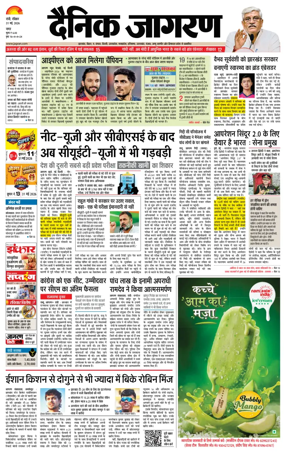 Cover of Dainik Jagran - Ranchi