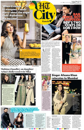 Cover of Hindustan Times (Ranchi) - Live