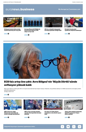 Cover of Euronews Business (Turkish) Compiled Editions