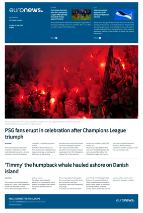 Cover of EuroNews (English Edition)