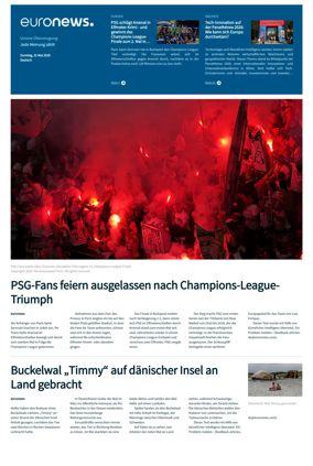 Cover of Euronews (German Edition)