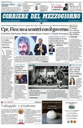Cover of Corriere del Mezzogiorno (Campania)