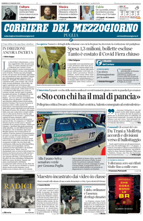 Cover of Corriere del Mezzogiorno (Puglia)