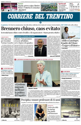 Cover of Corriere del Trentino