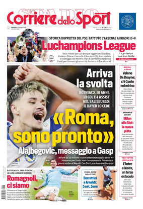 Cover of Corriere dello Sport (Roma)