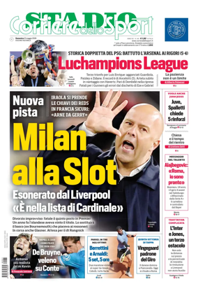 Cover of Corriere dello Sport Stadio (Nazionale)