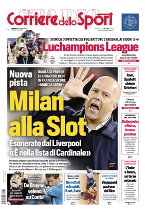 Cover of Corriere dello Sport