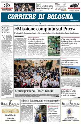 Cover of Corriere di Bologna
