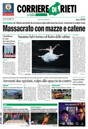 Cover of Corriere di Rieti