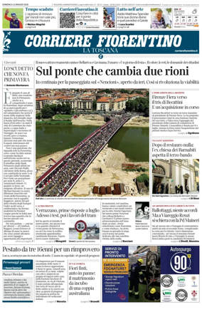 Cover of Corriere Fiorentino