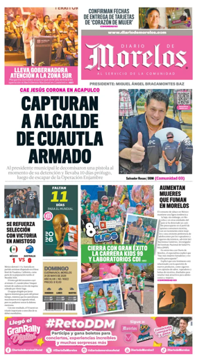 Cover of Diario de Morelos