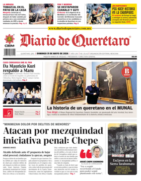Cover of Diario de Queretaro