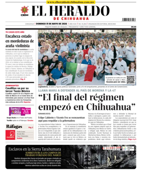 Cover of El Heraldo de Chihuahua