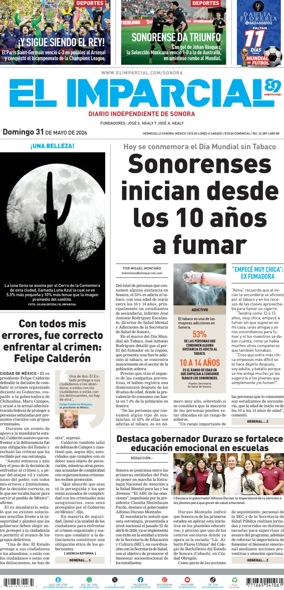 Cover of El Imparcial