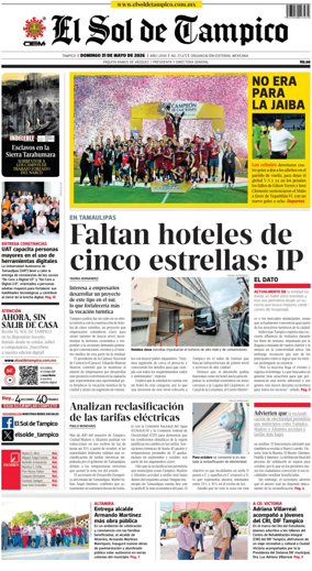 Cover of El Sol de Tampico