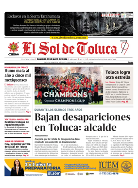 Cover of El Sol de Toluca