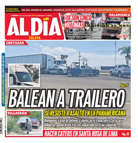 Cover of Periodico Al Dia (Celaya)