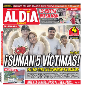 Cover of Periodico Al Dia (Irapuato)