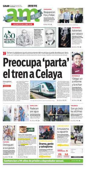 Cover of Periodico AM (Leon)