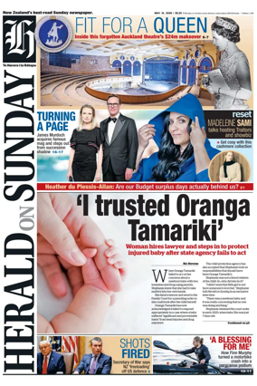 Cover of Herald on Sunday