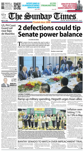 Cover of The Manila Times