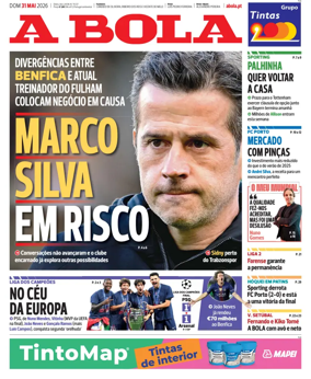 Cover of A BOLA (Portuguese)