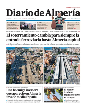 Cover of Diario de Almeria