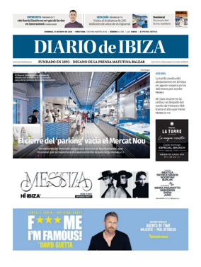 Cover of Diario de Ibiza