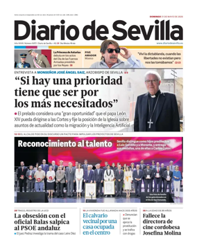 Cover of Diario de Sevilla