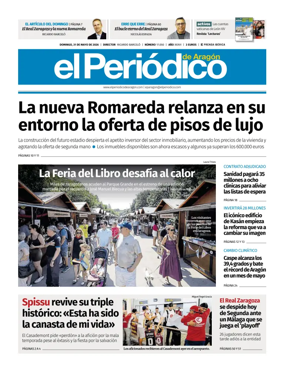 Cover of El Periodico Aragon