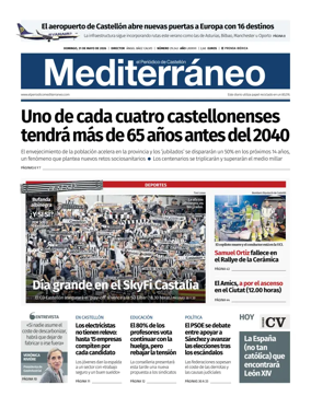 Cover of El Periodico Mediterraneo
