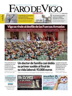 Cover of Faro de Vigo (Ourense)