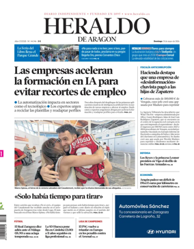 Cover of Heraldo de Aragon