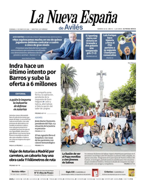 Cover of La Nueva Espana (Aviles)