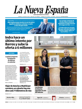 Cover of La Nueva Espana (Oviedo)