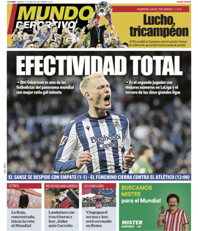 Cover of Mundo Deportivo (Gipuzkoa)