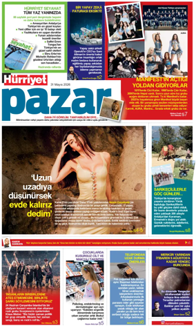 Cover of Hurriyet - Pazar