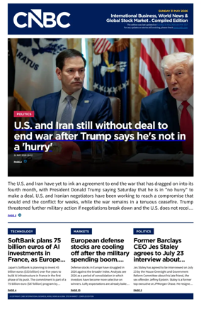 Cover of CNBC