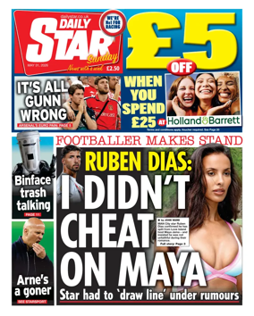 Cover of Daily Star Sunday