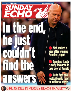 Cover of Liverpool Echo