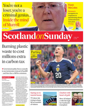 Cover of Scotland on Sunday
