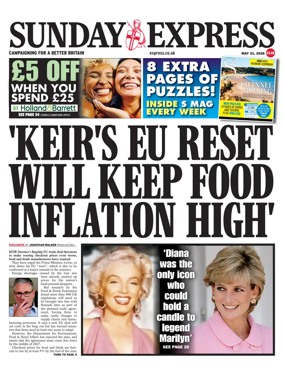 Cover of Sunday Express