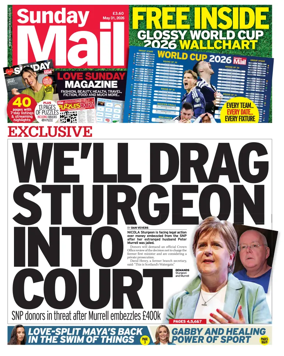 Cover of Sunday Mail (UK)