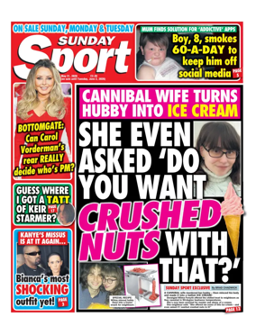Cover of Sunday Sport