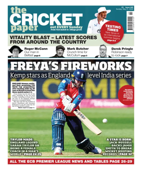 Cover of The Cricket Paper