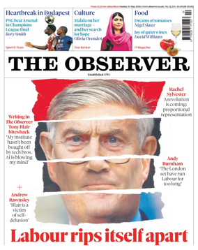 Cover of The Observer