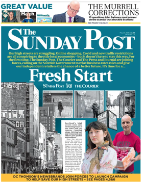 Cover of The Sunday Post (Dundee)