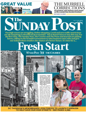 Cover of The Sunday Post (Inverness)