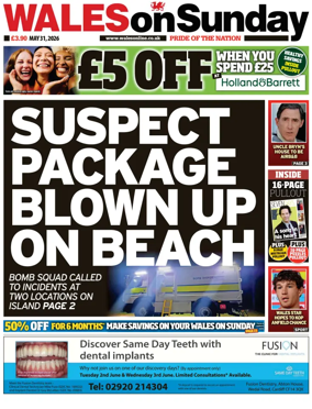 Cover of Wales On Sunday